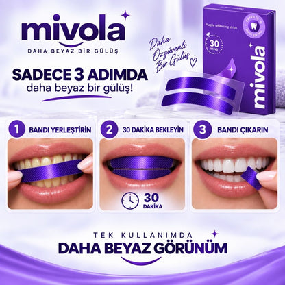Mivola Diş Beyazlatma Bantları