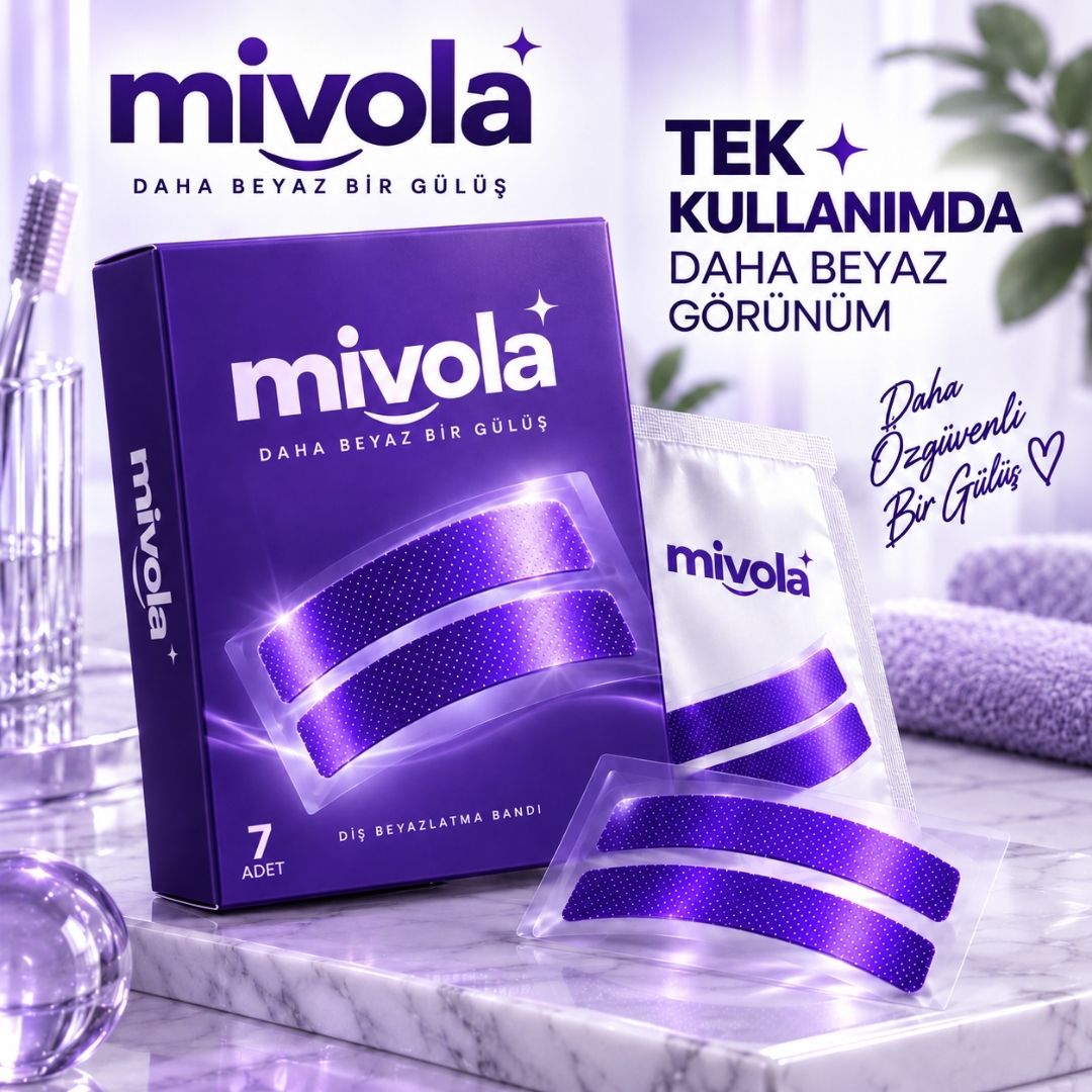 Mivola Diş Beyazlatma Bantları